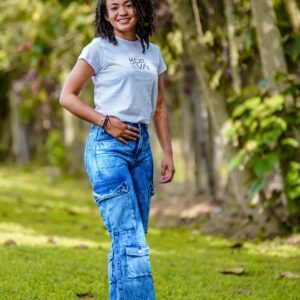 DENIM URBAN CARGO DAMA